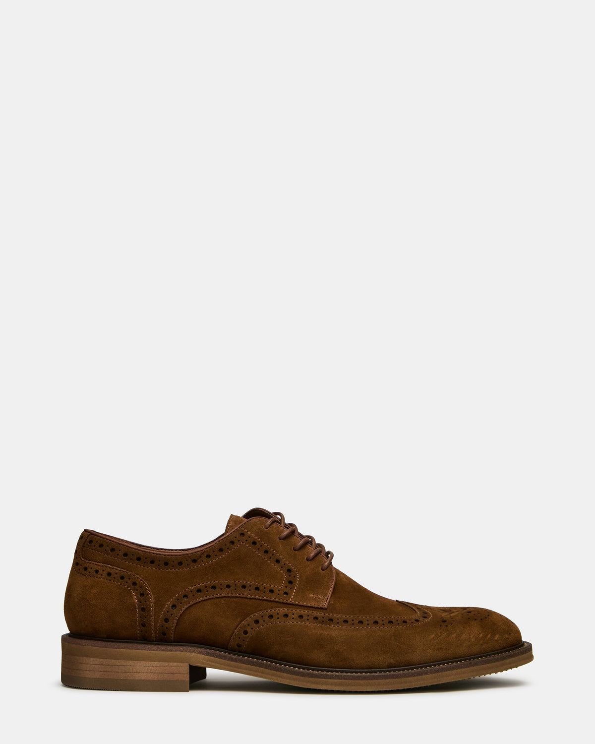 ESTEBAN Cognac Lace-Up Perforated Oxford Men's Dress Shoe | Steve Madden