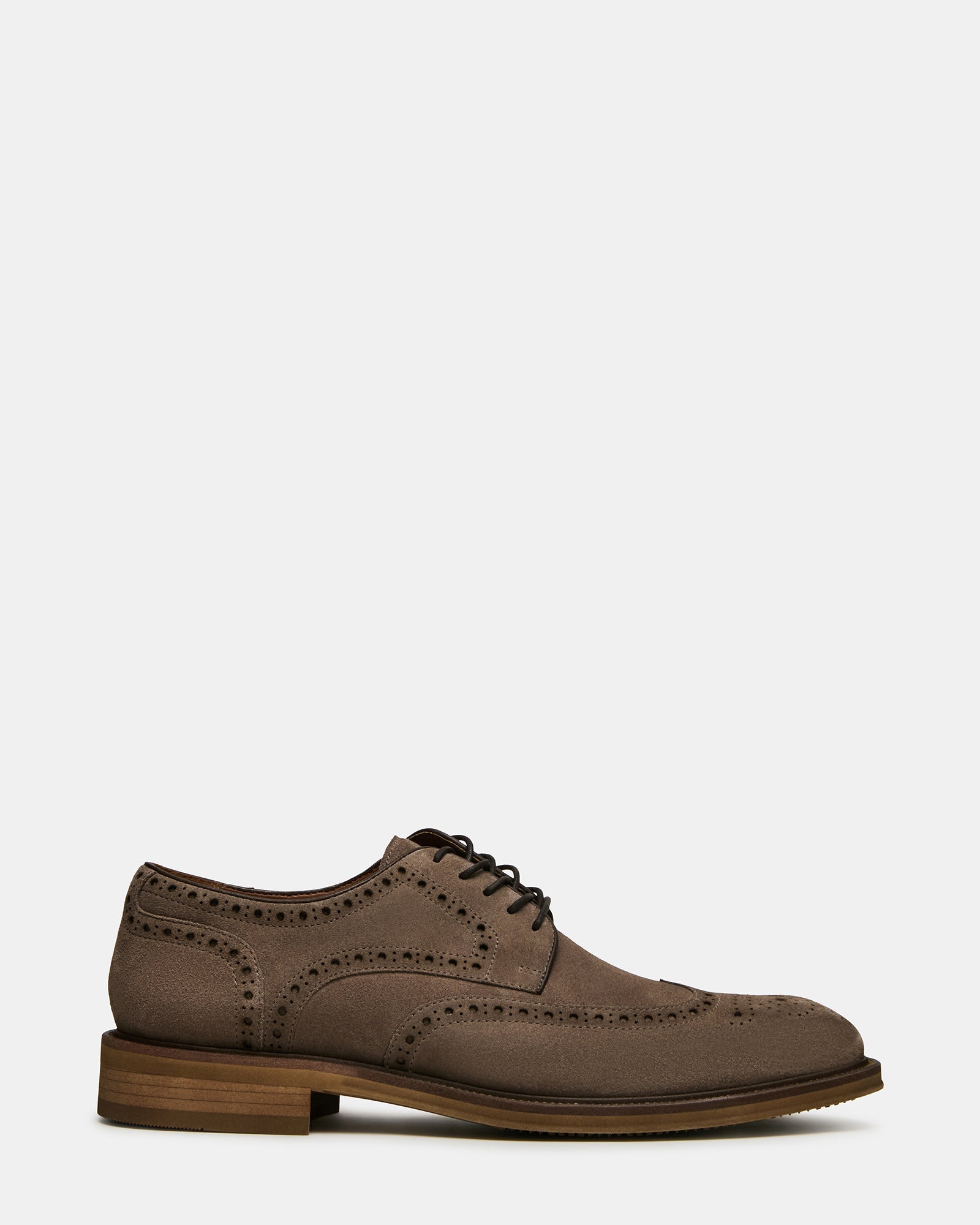 ESTEBAN Grey Lace-Up Perforated Oxford Men's Dress Shoe | Steve Madden