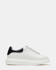 FROSTED White Multi Men's Low-Top Lace-Up Sneaker | Steve Madden