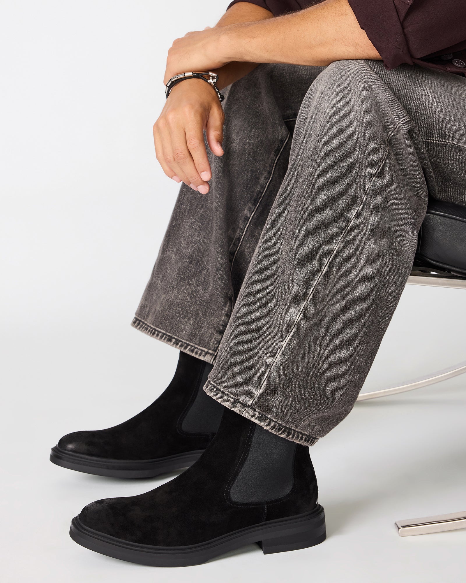HEKTOR BLACK SUEDE