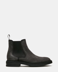 HEKTOR Grey Suede Chelsea Men's Ankle Boot | Steve Madden