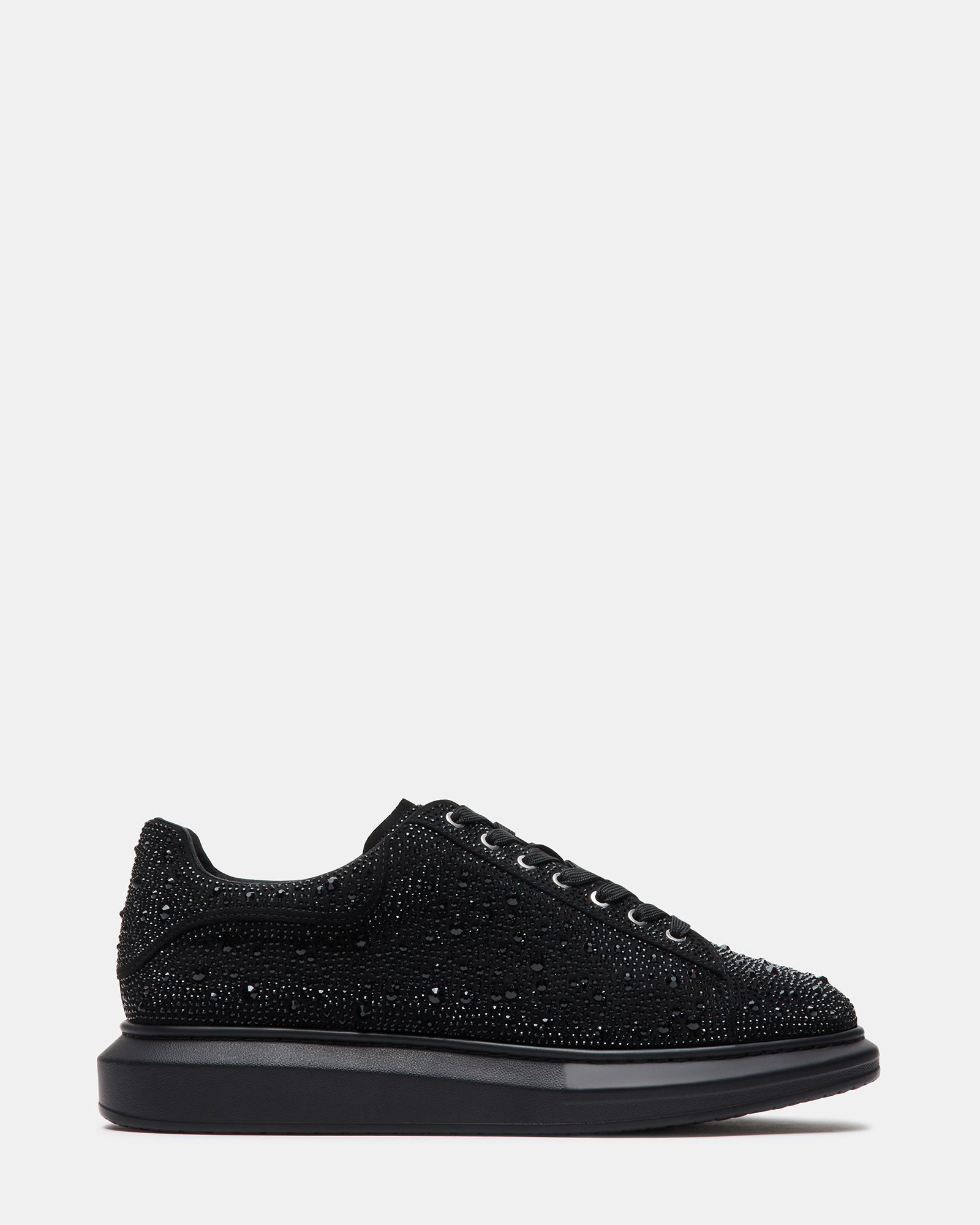 ICEBOX Rhinestone Men's Low-Top Lace-Up Sneaker | Steve Madden