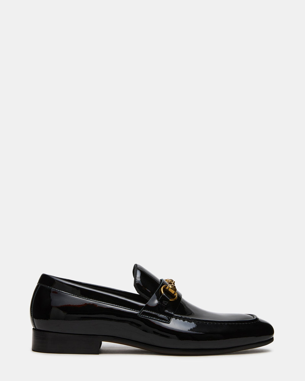 JAKIRO Black Patent Slip-On Dress Men's Loafer | Steve Madden