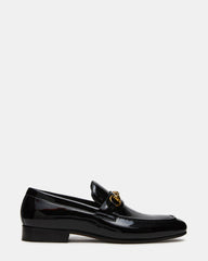 JAKIRO Black Patent Slip-On Dress Men's Loafer | Steve Madden
