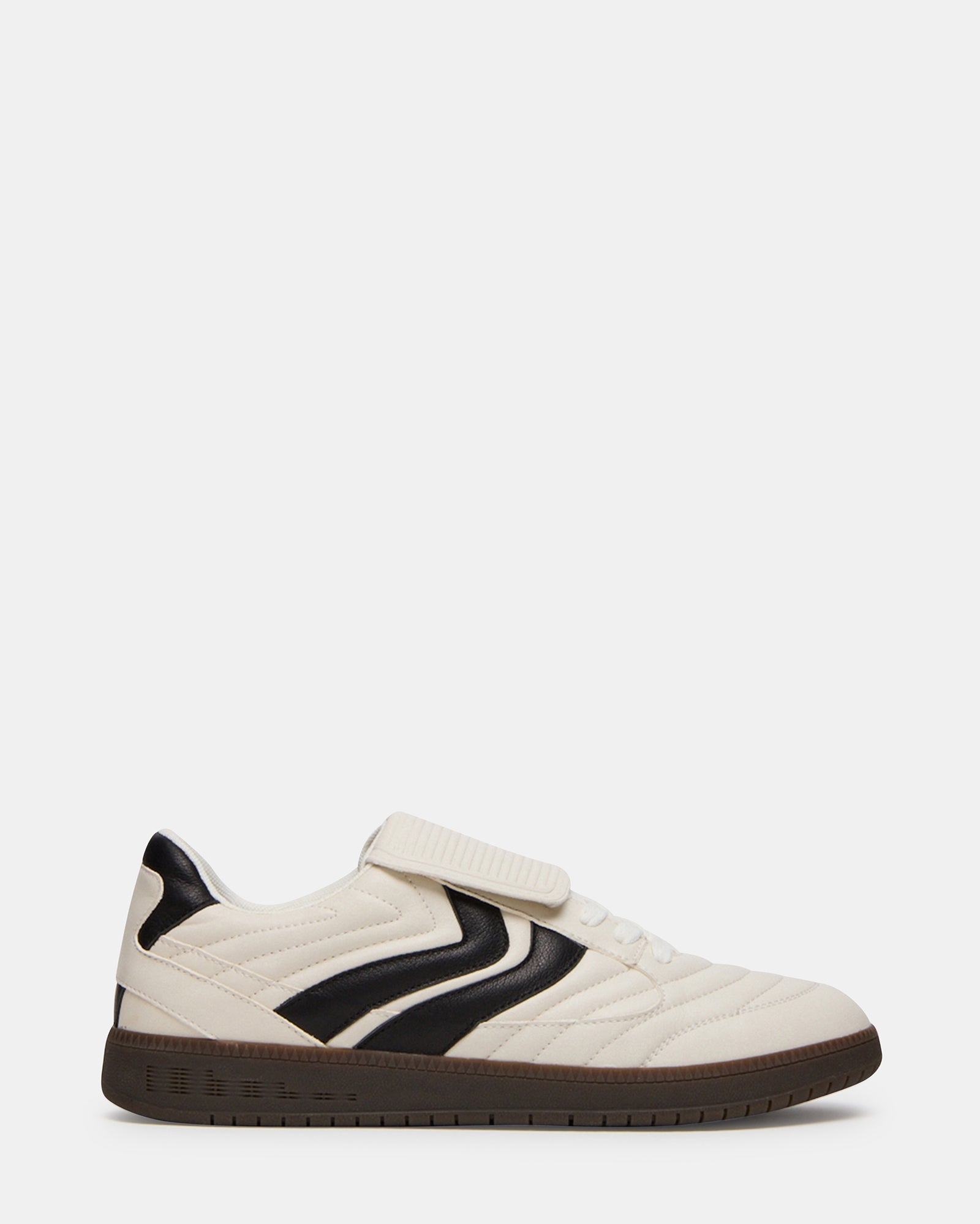 JANOS White Leather Low-Top Lace-Up Men's Sneaker | Steve Madden