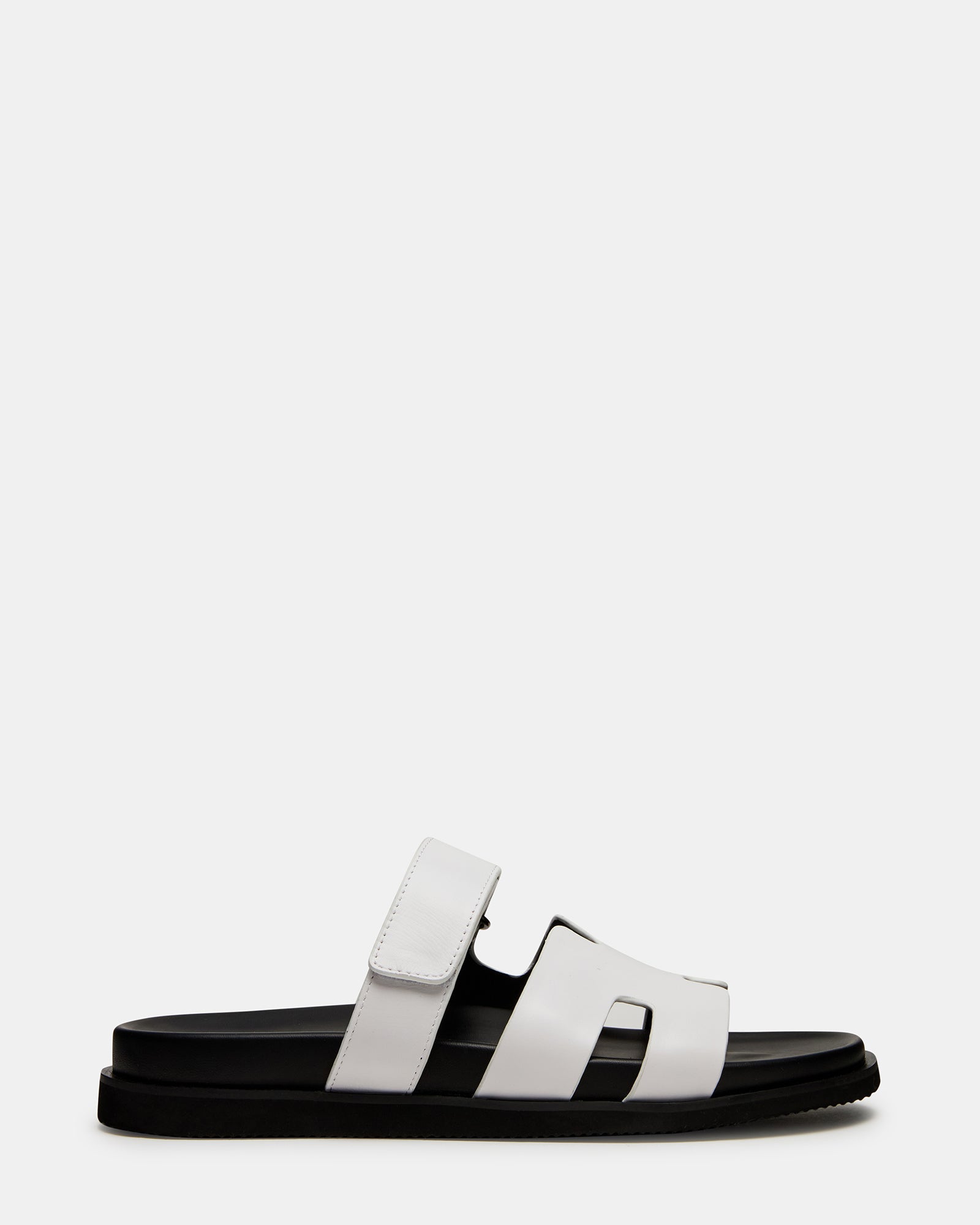 MAIVEN White Fisherman Men's Sandal | Steve Madden