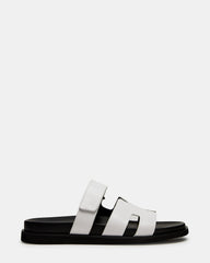 MAIVEN White Fisherman Men's Sandal | Steve Madden