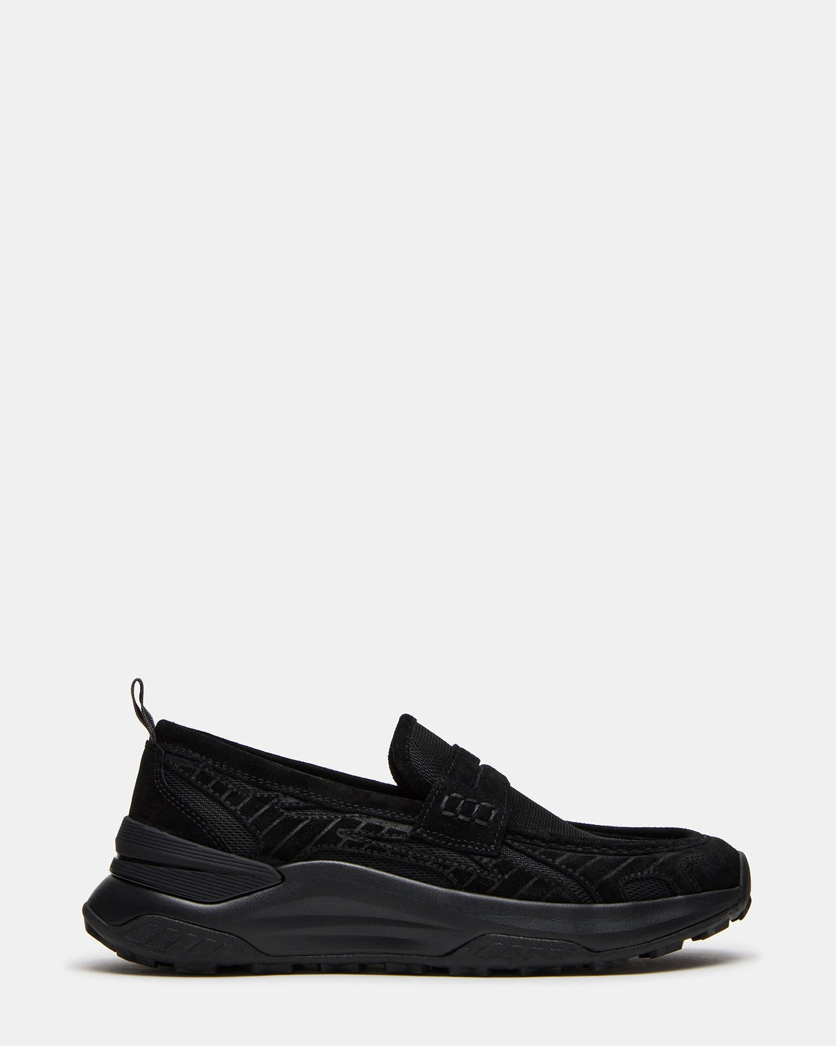 PARRISH Black Low-Top Slip-On Men's Sneaker | Steve Madden