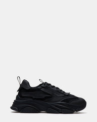 POSSESS Black Low-Top Lace-Up Men's Sneaker | Steve Madden