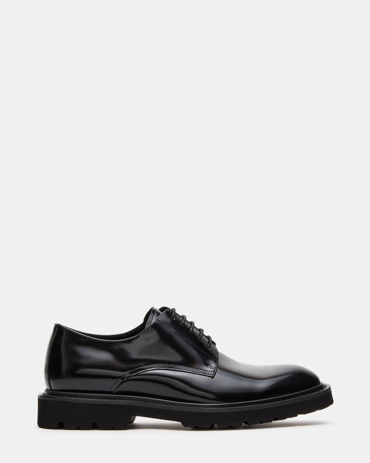 RICOTTA Black Box Lace-Up Derby Lug Men's Dress Shoe | Steve Madden