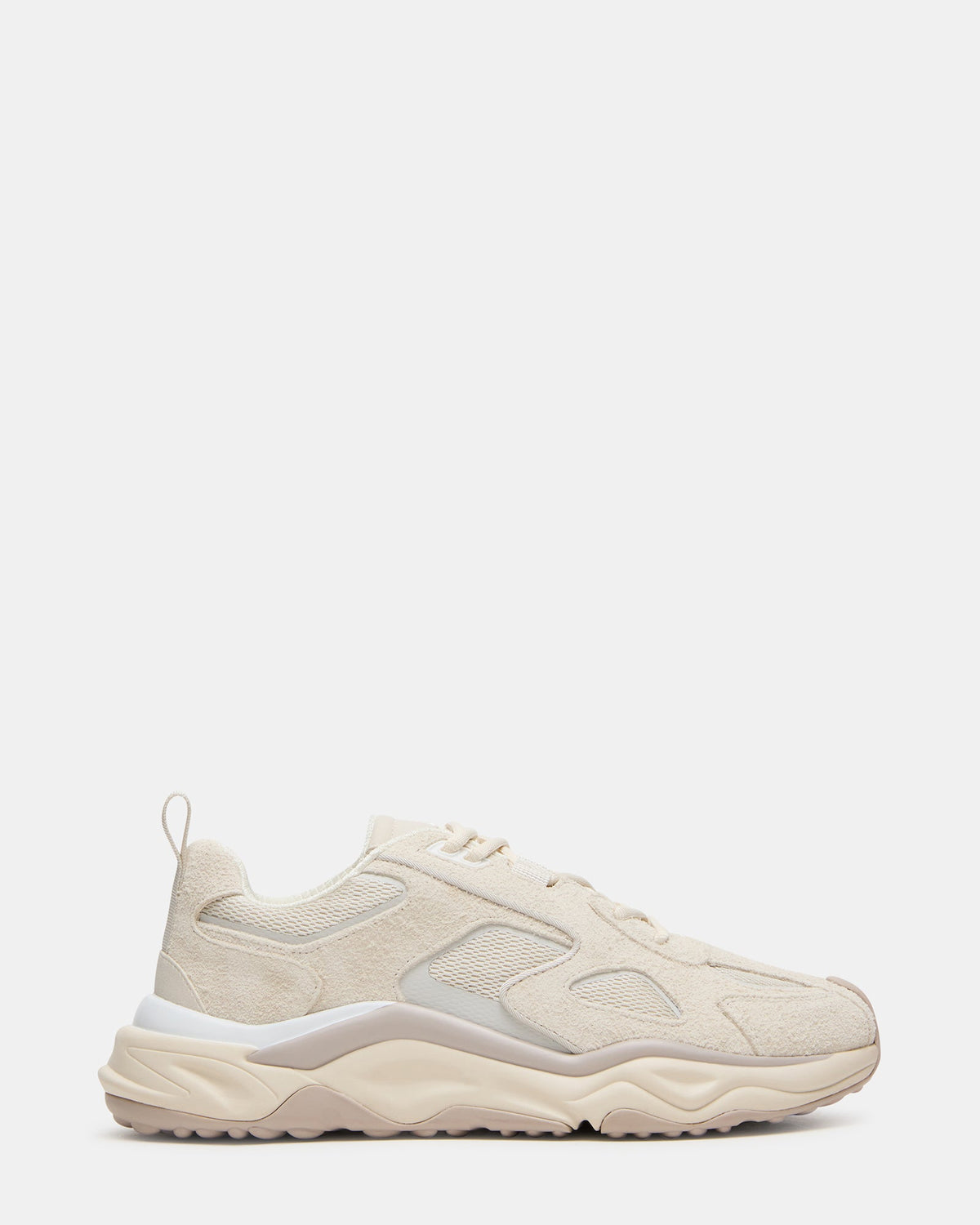 SALVADOR Off-White Low-Top Lace-Up Men's Sneaker | Steve Madden