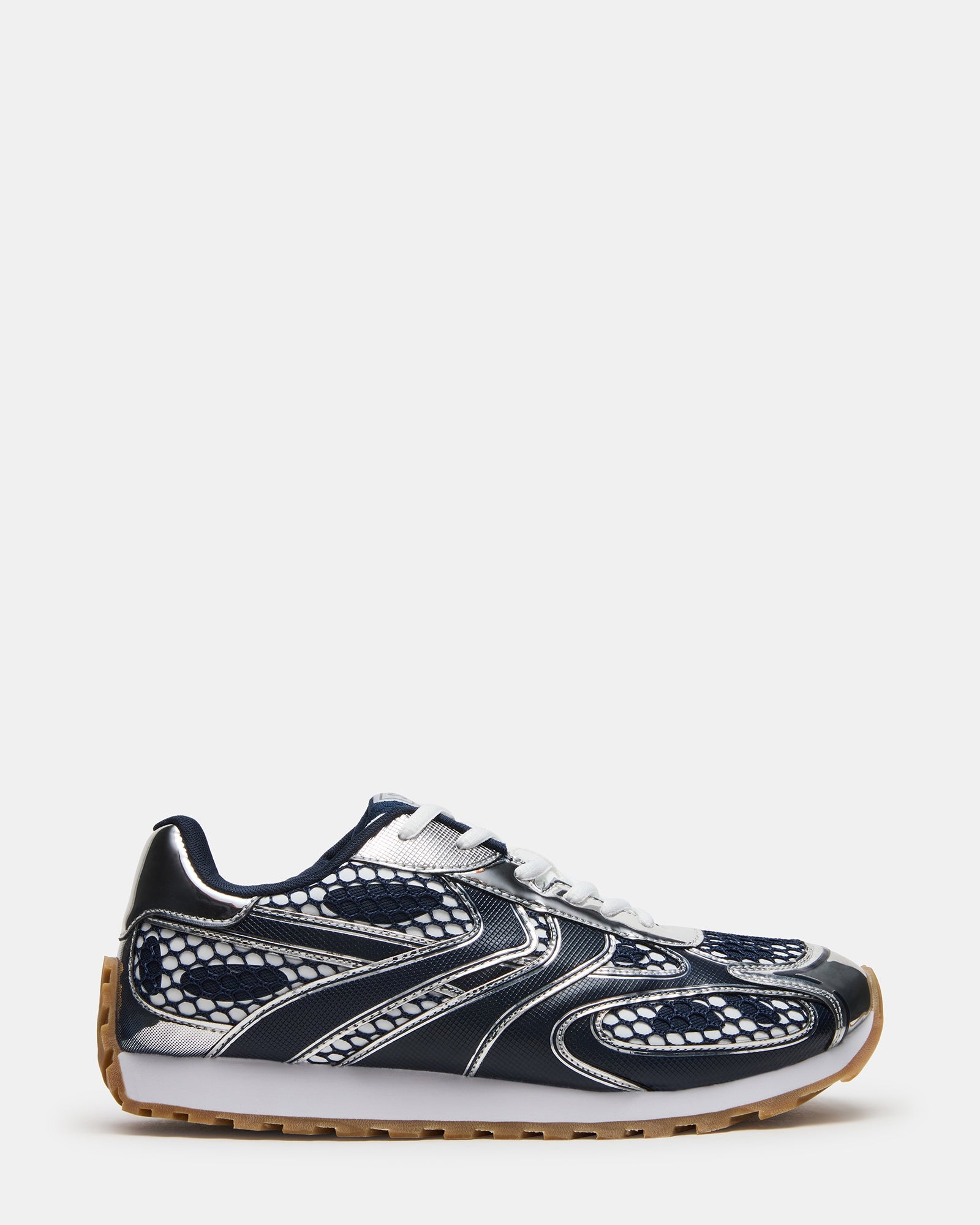 XYLO Blue Low-Top Lace-Up Men's Sneakers | Steve Madden