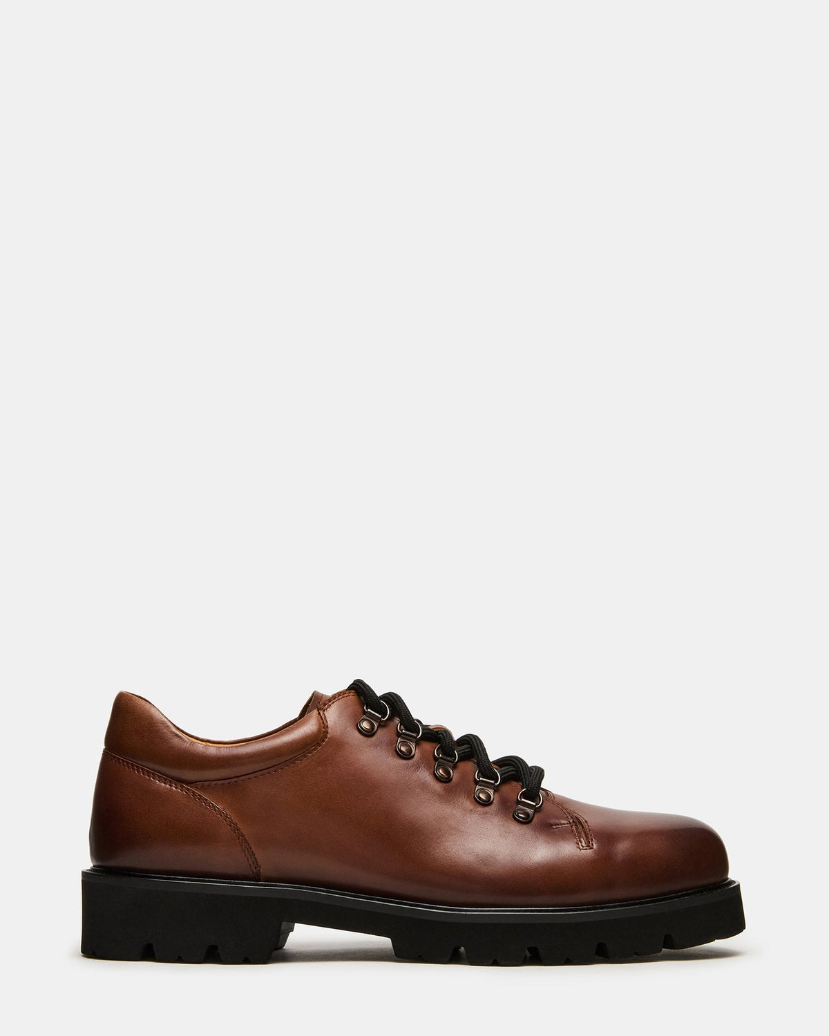 TURBO Dark Tan Lace-Up Dress Shoe | Steve Madden