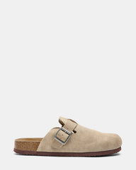 WILDERR Taupe Suede Slip-On Men's Casual Clog | Steve Madden