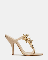 AQUARIAN Bone Star-Detail Round-Toe Mule Women's Heel | Steve Madden