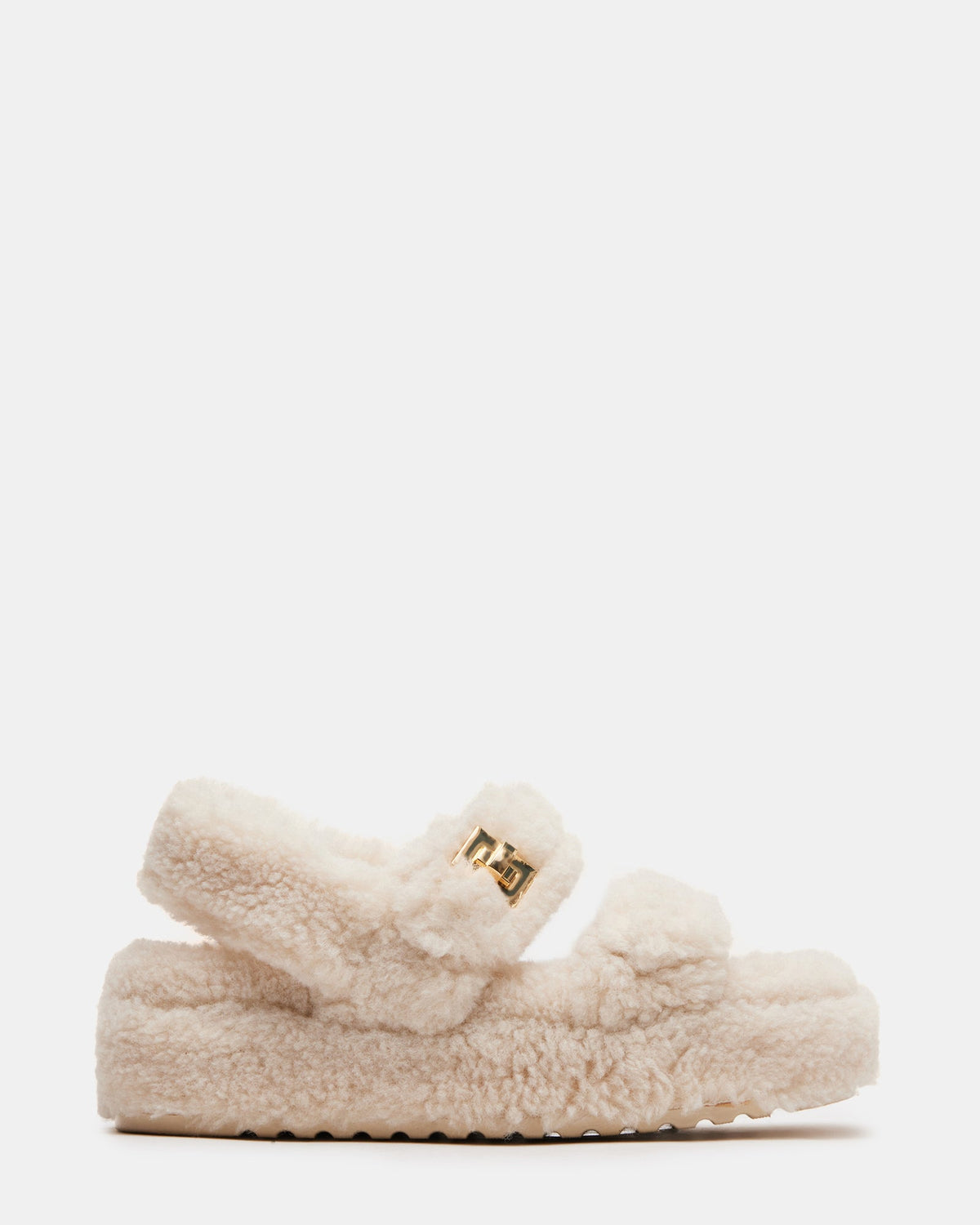BIGMONA Fur Natural Women's Platform Sandal | Steve Madden