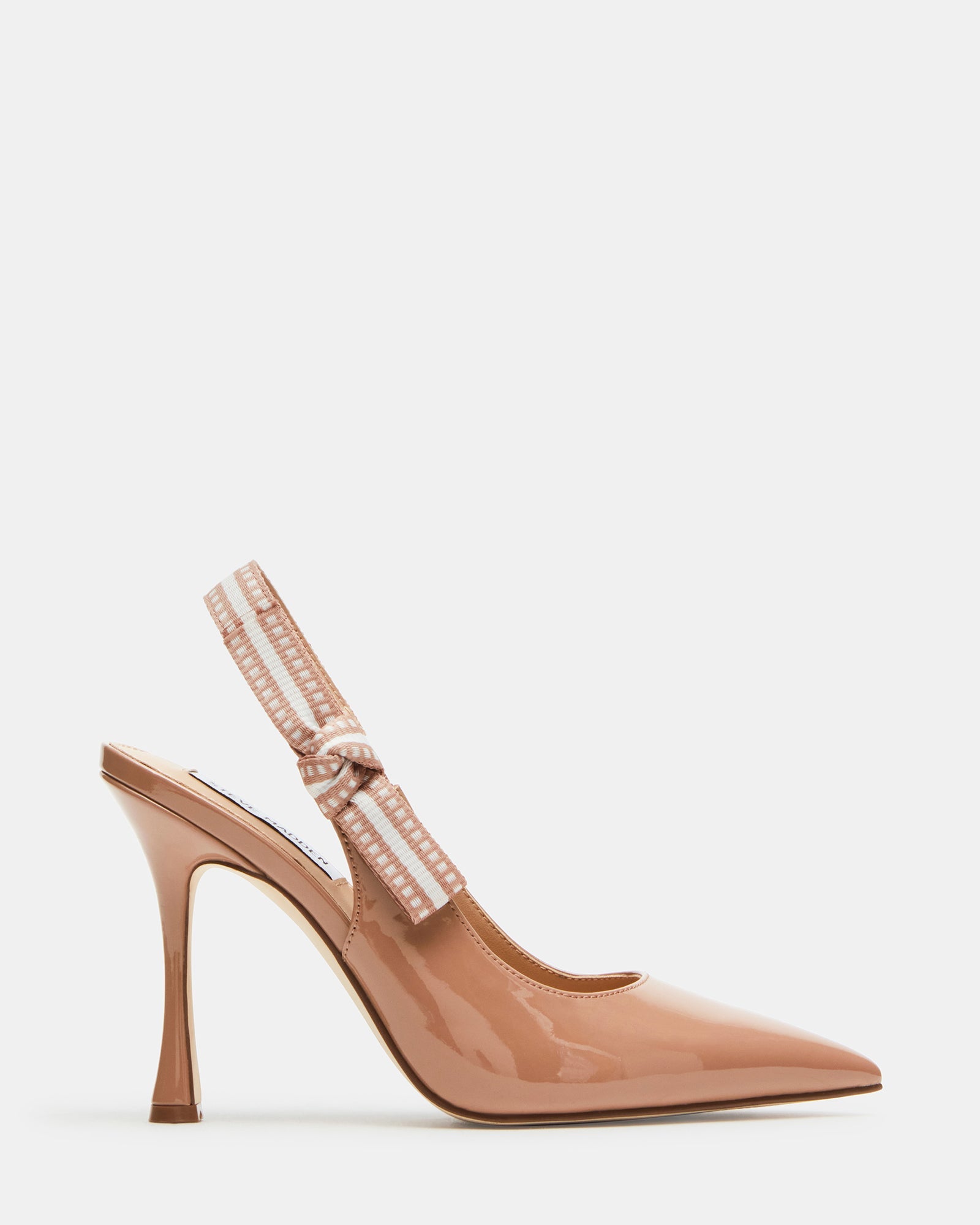 BRI Blush Patent Slingback Pump Women's Heel | Steve Madden