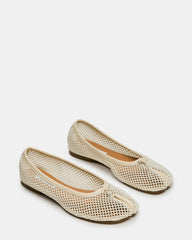 CALICO Bone Mesh Split Toe Tabi Women's Mesh Ballet Flat | Steve Madden