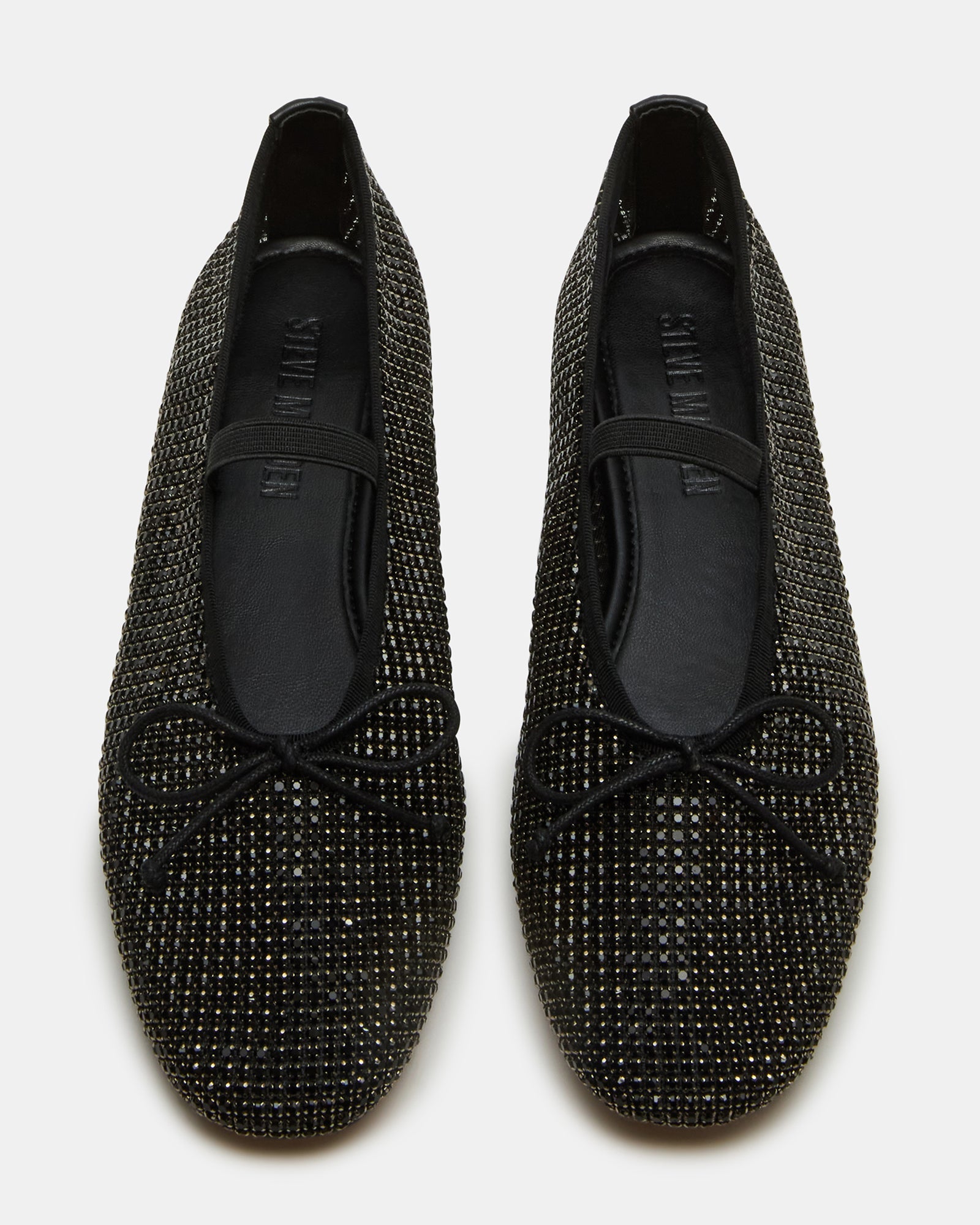 DELARA BLACK MULTI RHINESTONES