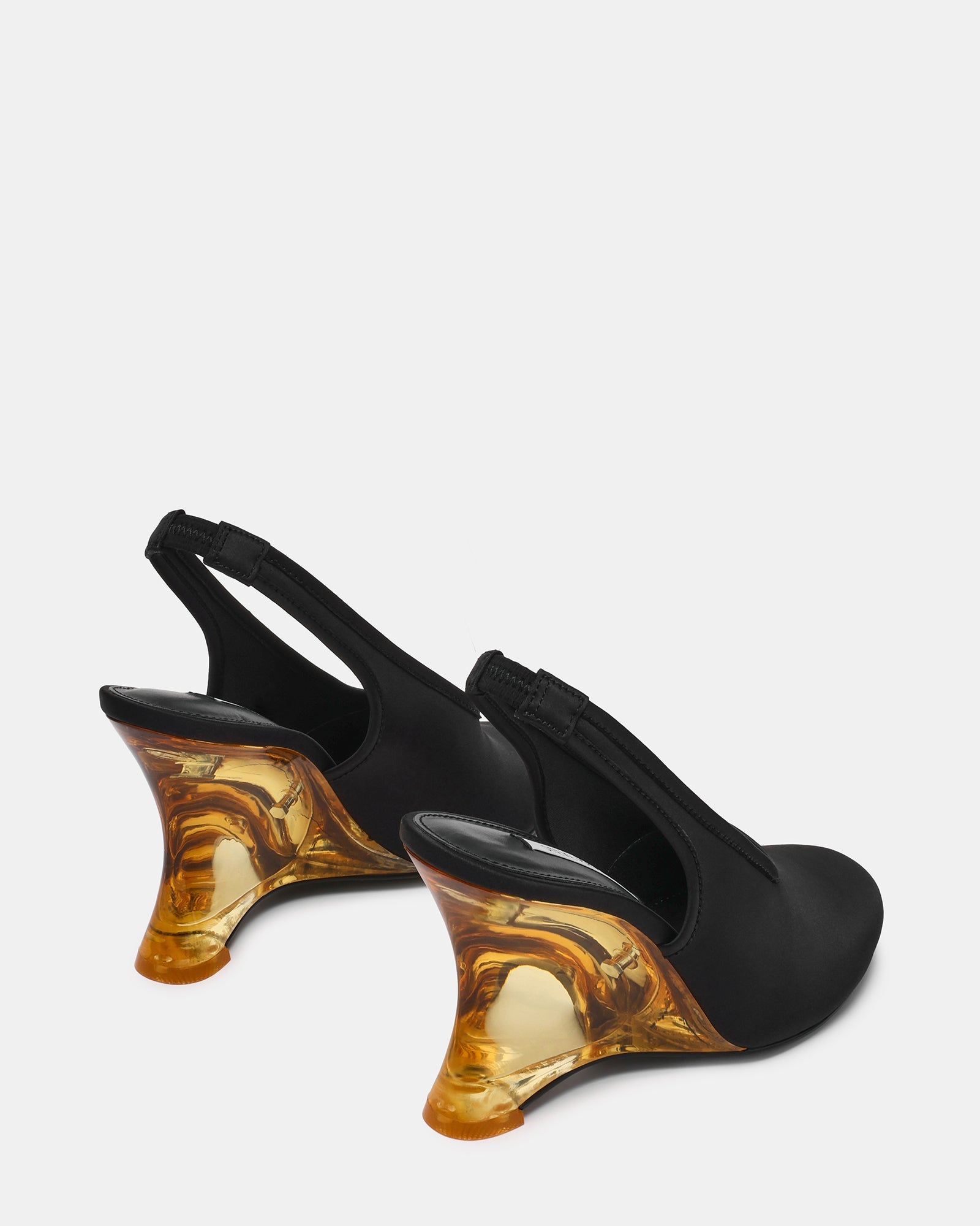 DYRA BLACK SATIN