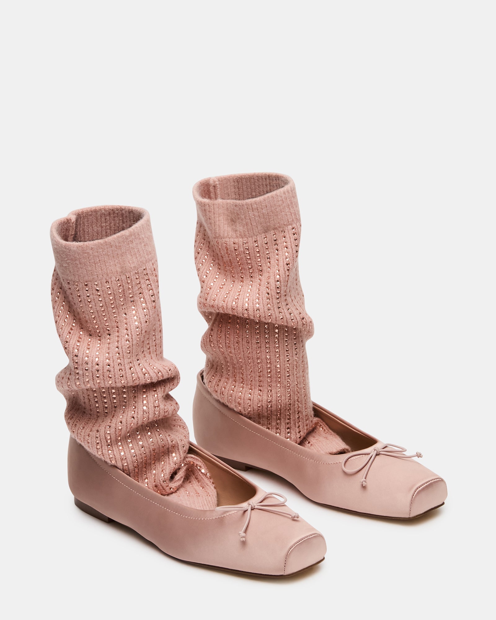 ELEVE KNIT PINK SATIN