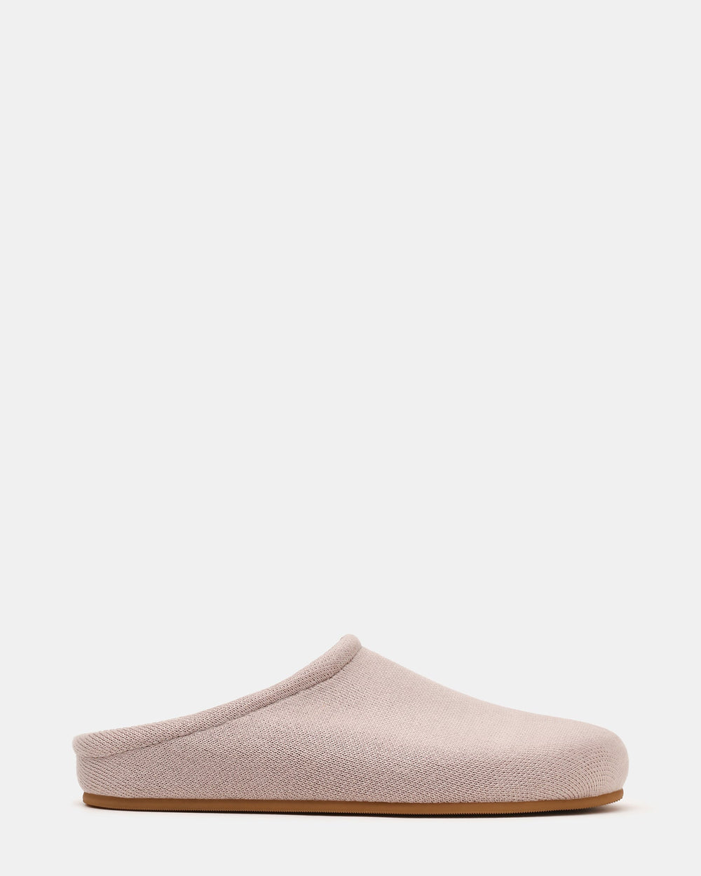 FERN Knit Taupe Mule Slip-On Round-Toe Women's Flat | Steve Madden