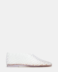 GROVE Clear Square-Toe Jelly Women's Mesh Ballet Flat | Steve Madden