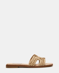 HADYN Crochet Raffia Women's Designer Sandal | Steve Madden