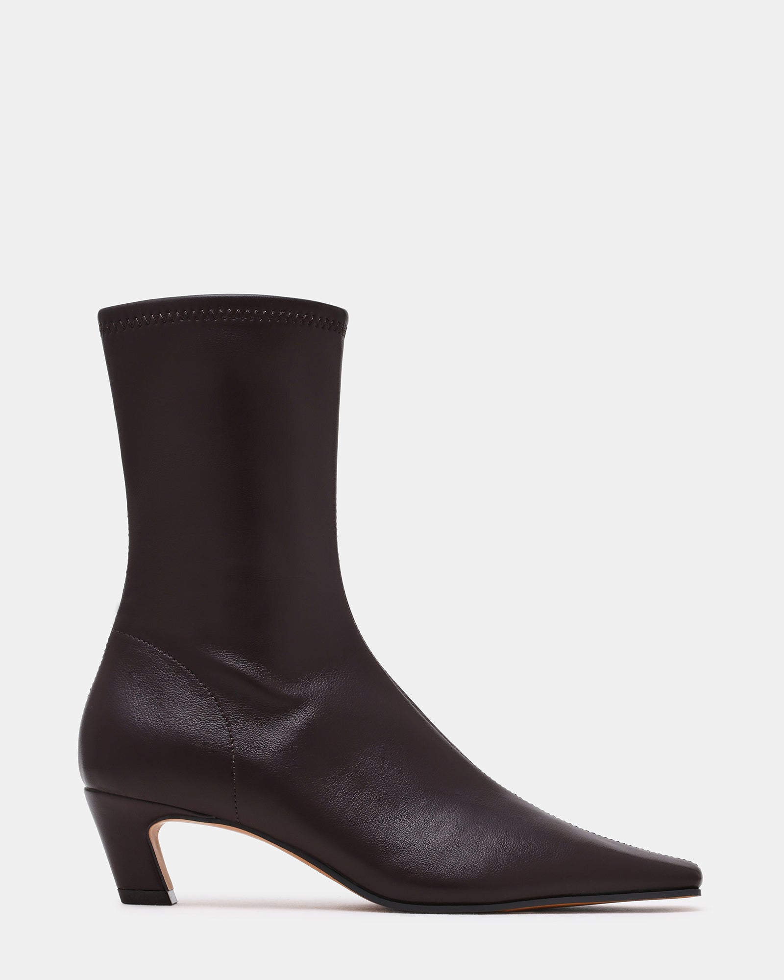 KIMMENS Brown Square-Toe Women's Ankle Boot | Steve Madden