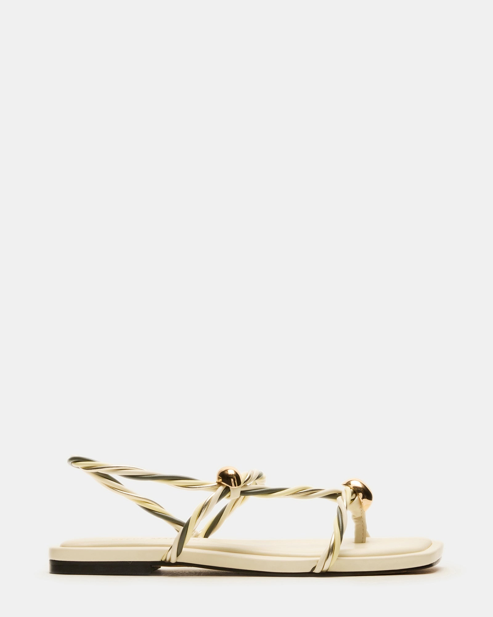LOCO Bone Multi Women's Strappy Square Toe Sandal | Steve Madden