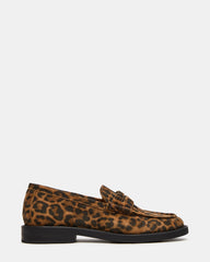 MADISON Leopard Suede Women's Penny Loafer | Steve Madden