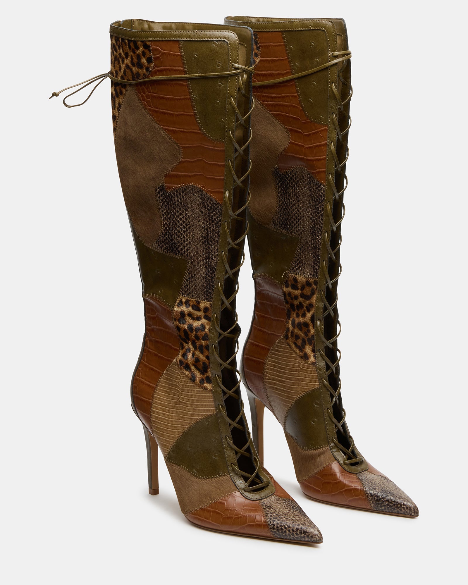 MARELYN OLIVE MULTI WIDE CALF