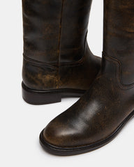 MARNA BROWN DISTRESSED