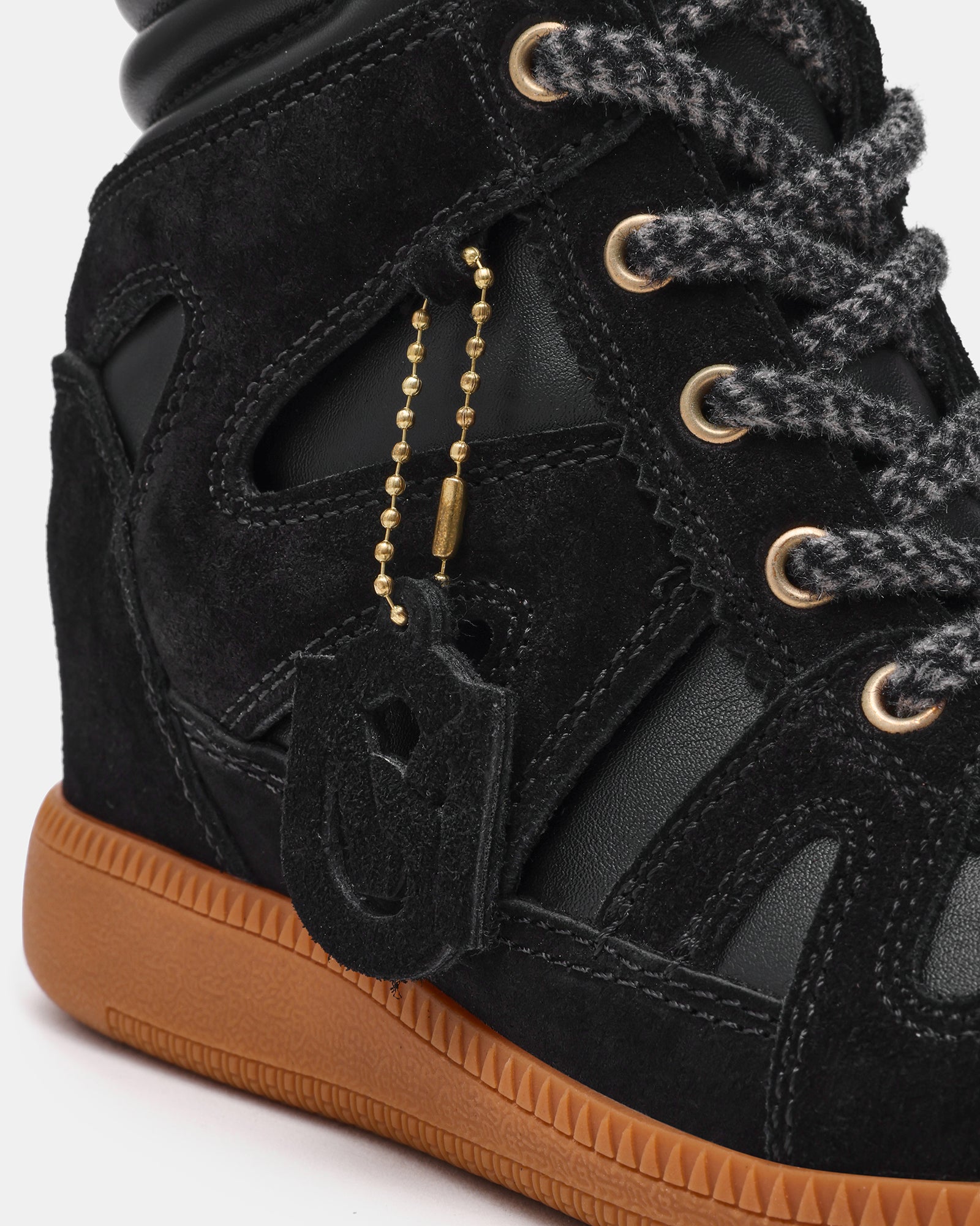 MAYSON BLACK SUEDE