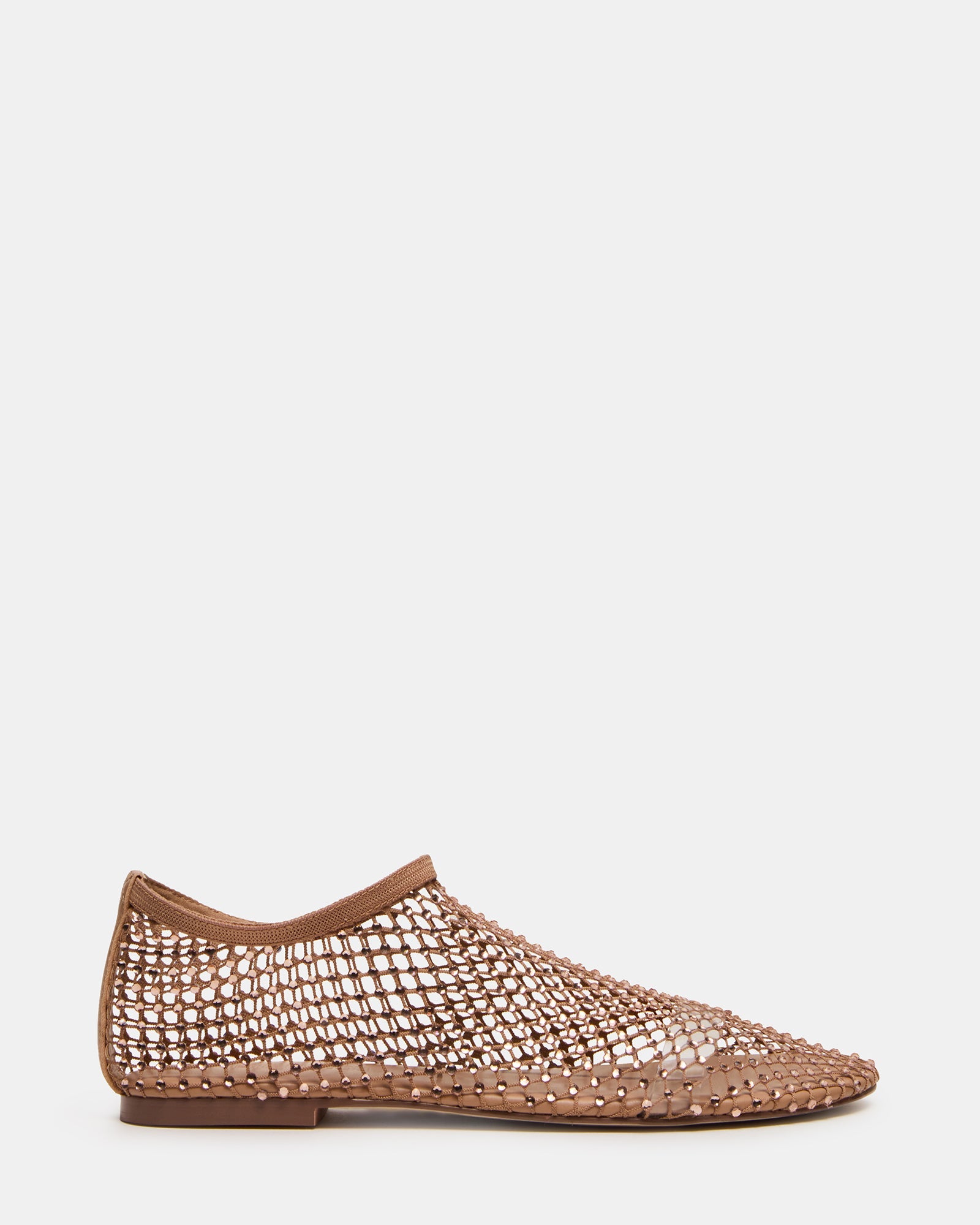 MINO Blush Rhinestones Mesh Women's Ballet Flat | Steve Madden