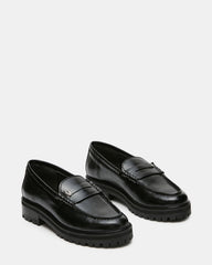 MIRAN BLACK LEATHER