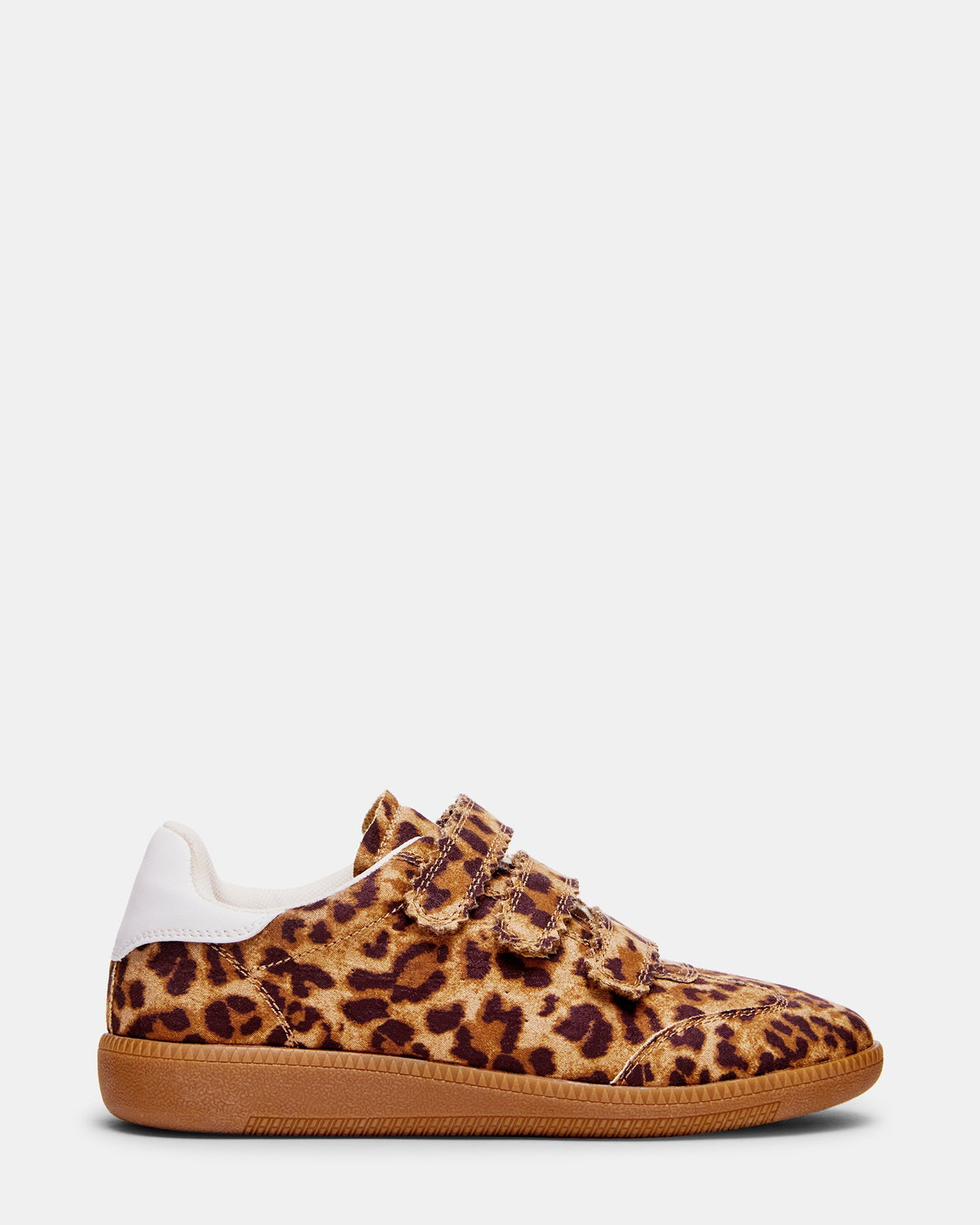 MOMENTUM Leopard Velcro Low-Top Women's Sneakers | Steve Madden