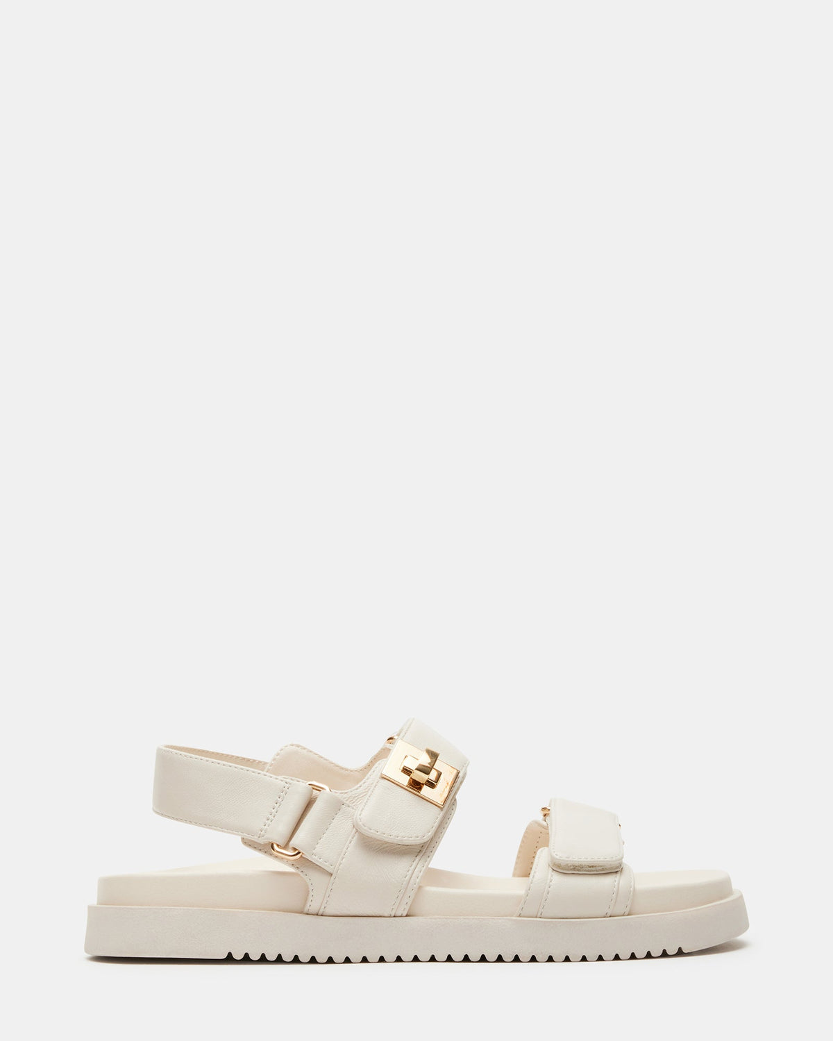 MONA Bone Leather Flatform Women's Sandal | Steve Madden