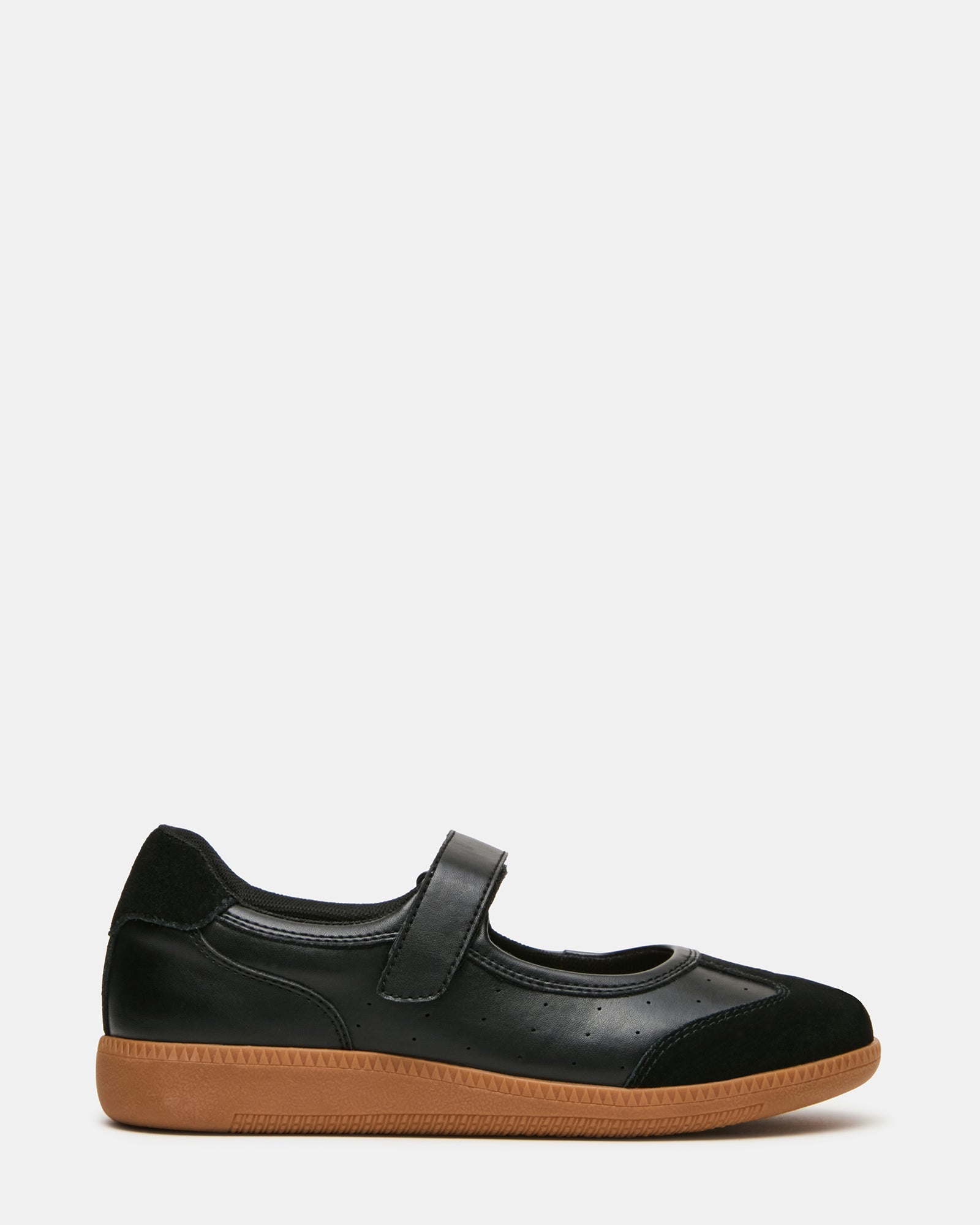 MOVEMENT Black Mary Jane Velcro Women's Ballet Sneaker | Steve Madden