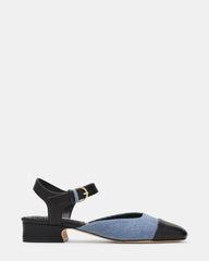 NOVIE Denim Multi Square-Toe Women's Block Heel | Steve Madden