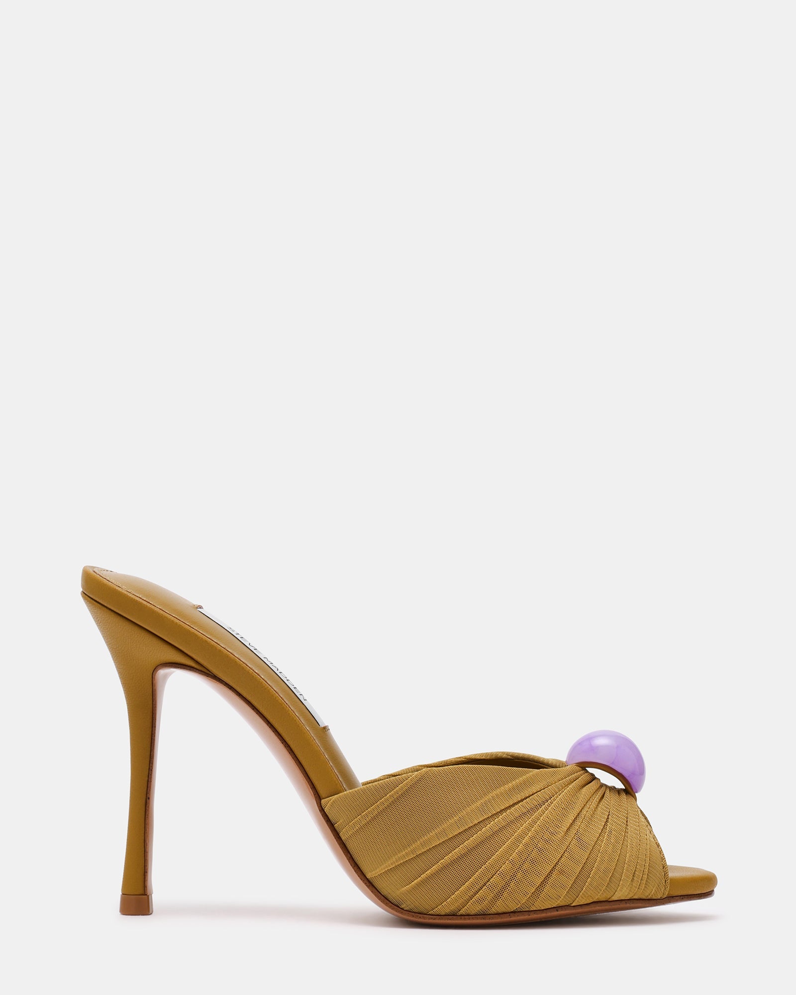 PRIYA Stone Olive Mule Women's Heel | Steve Madden