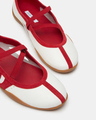 PULSE WHITE/RED