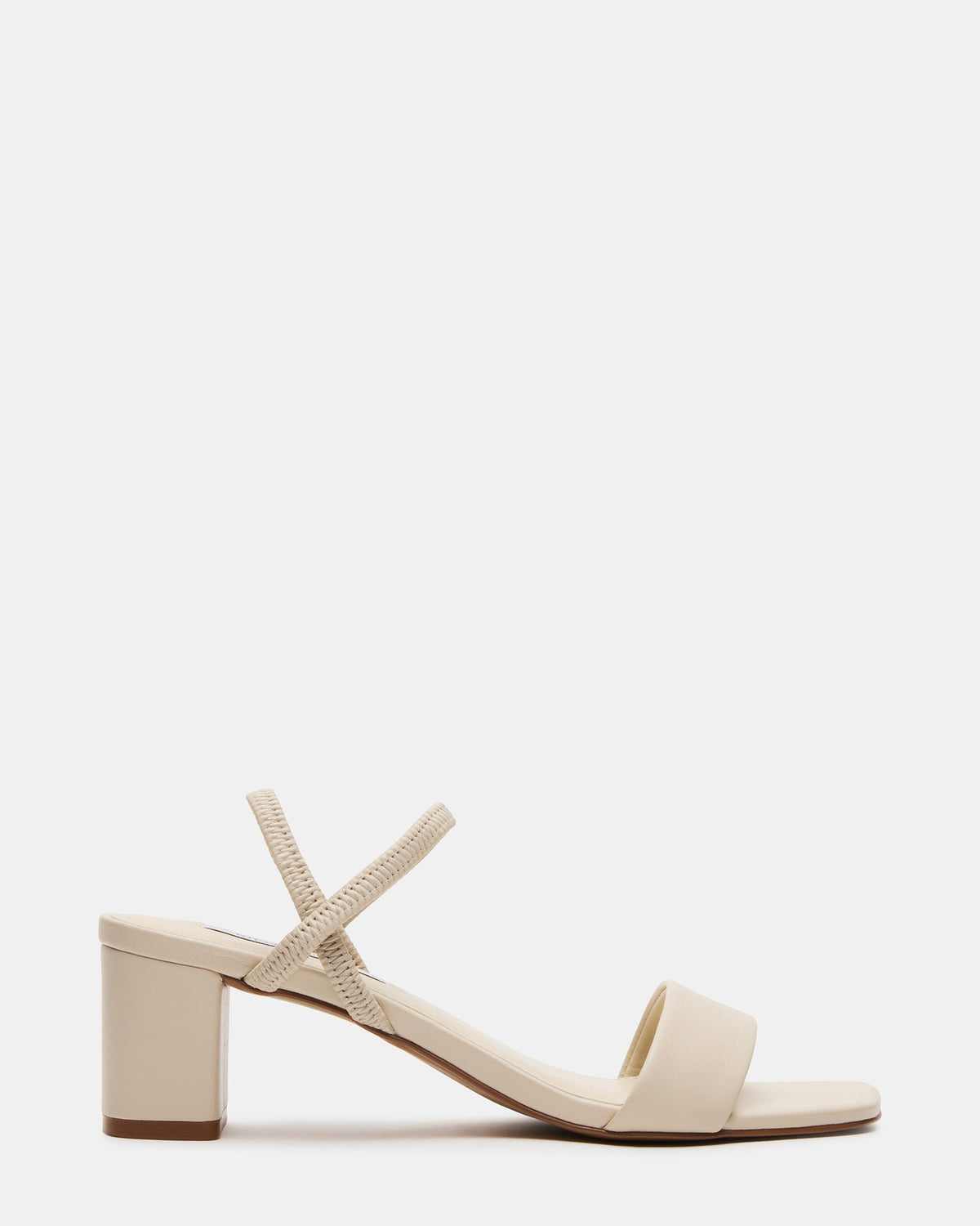 RIELLA Bone Leather Square-Toe Women's Block Heel | Steve Madden