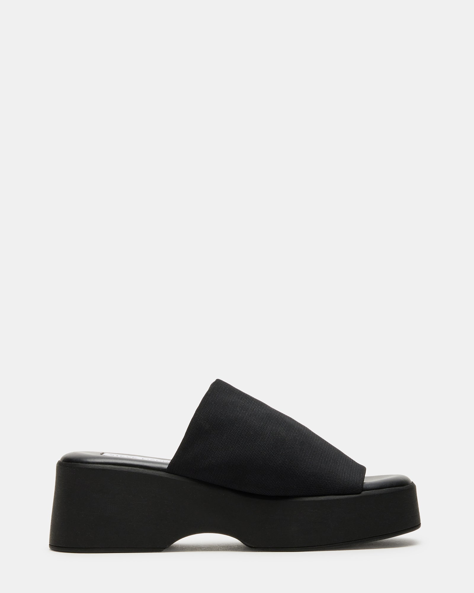 SLINKY30 Black Women's Platform Sandal | Steve Madden