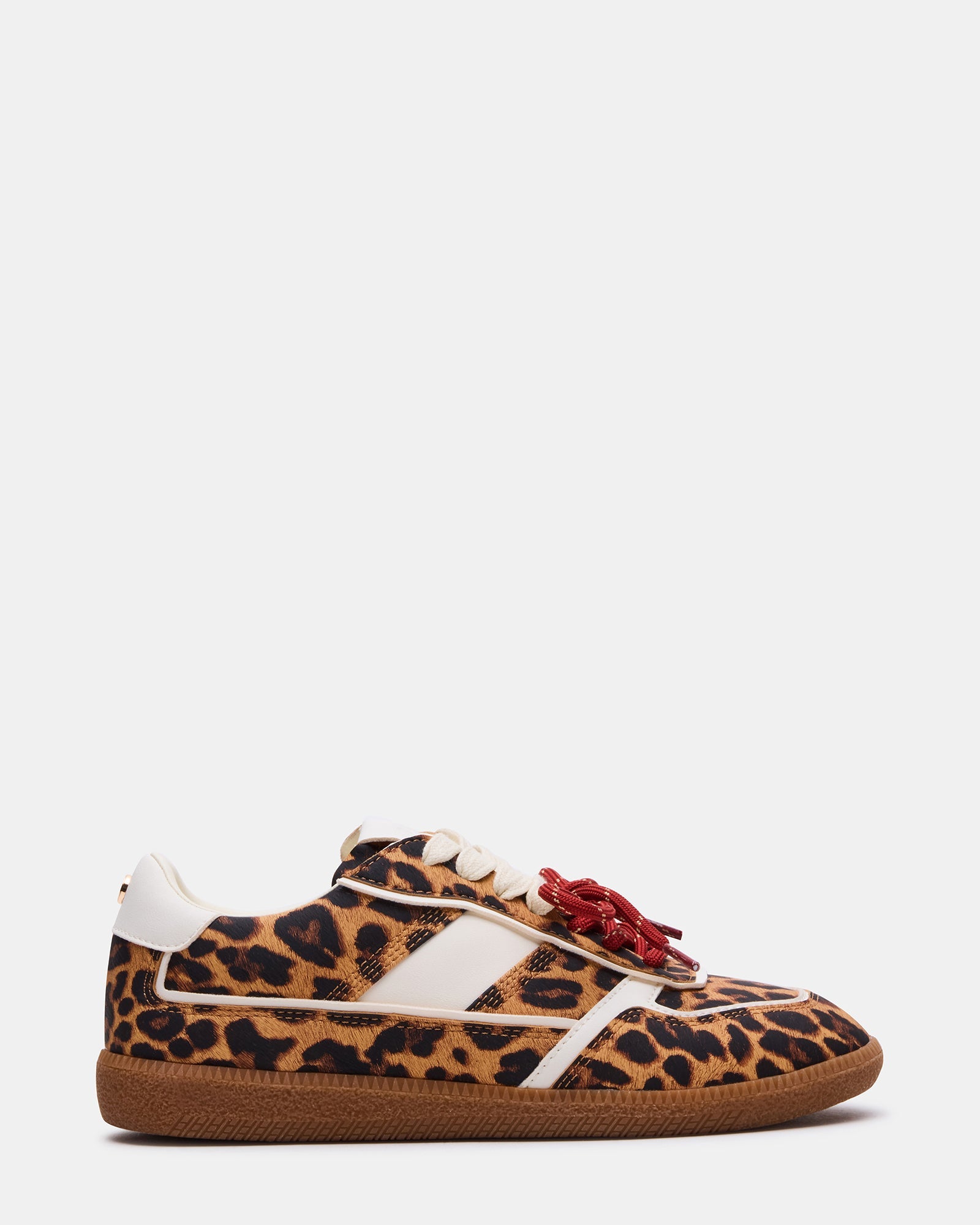 SPORTY Leopard Low-Top Lace-Up Women's Sneaker | Steve Madden