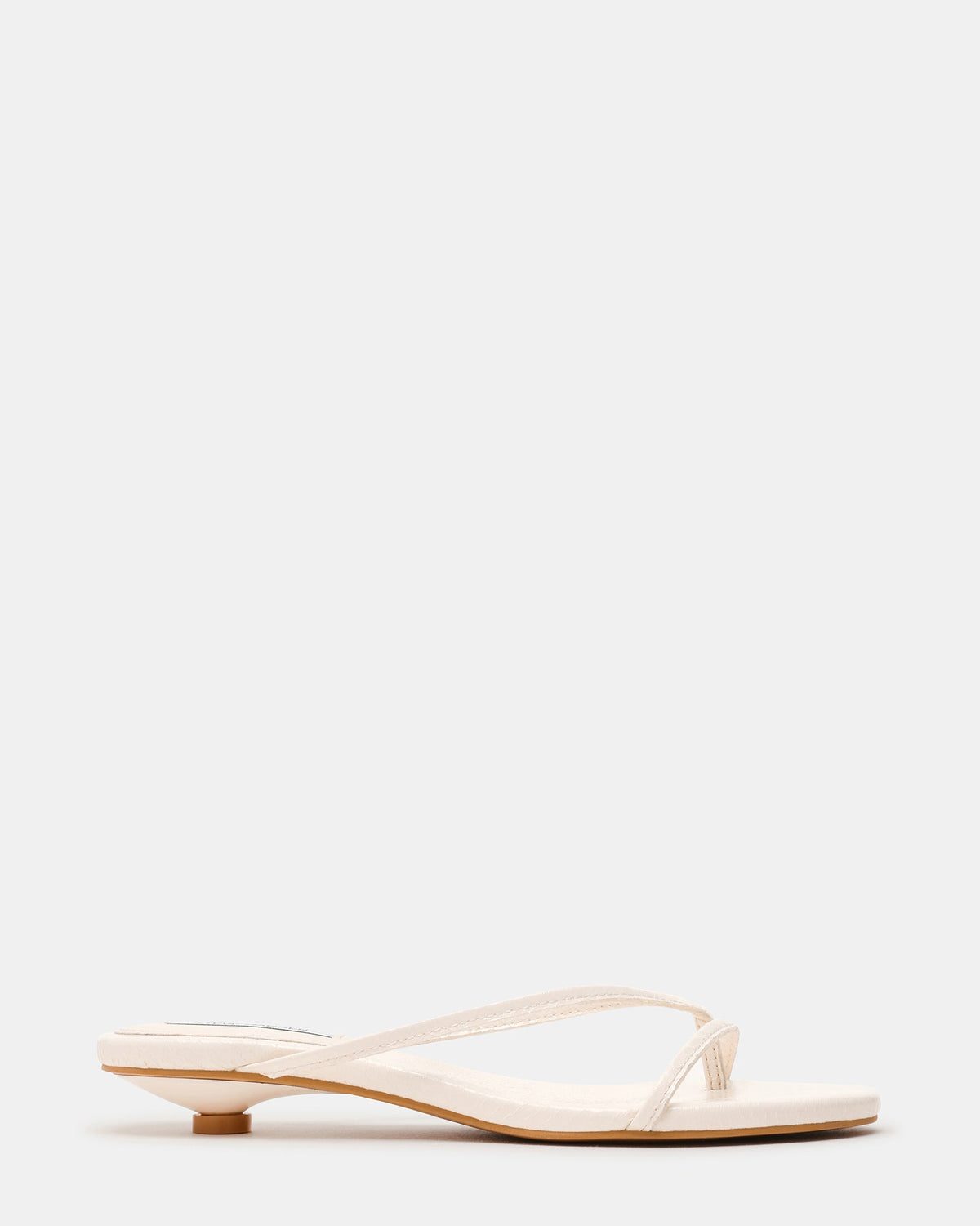 TERRY Bone Snake Thong Women's Kitten Heel | Steve Madden