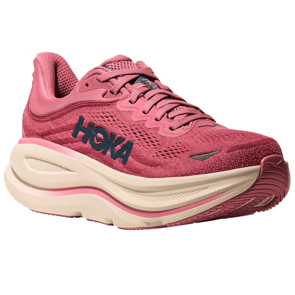 Bondi 9 Wide Womens Running Shoes Lingbonberry/Cranberry
