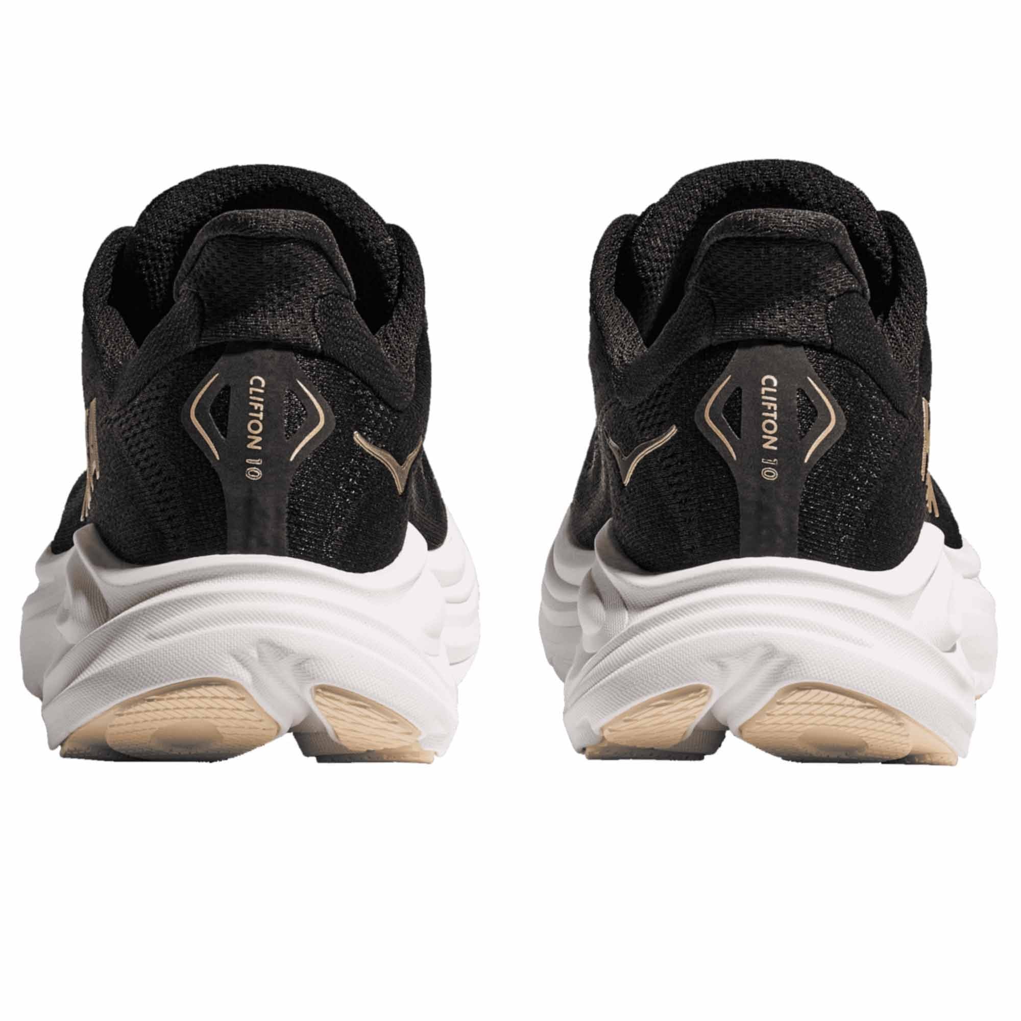 Clifton 10 Womens Running Shoes Black/Rose Gold