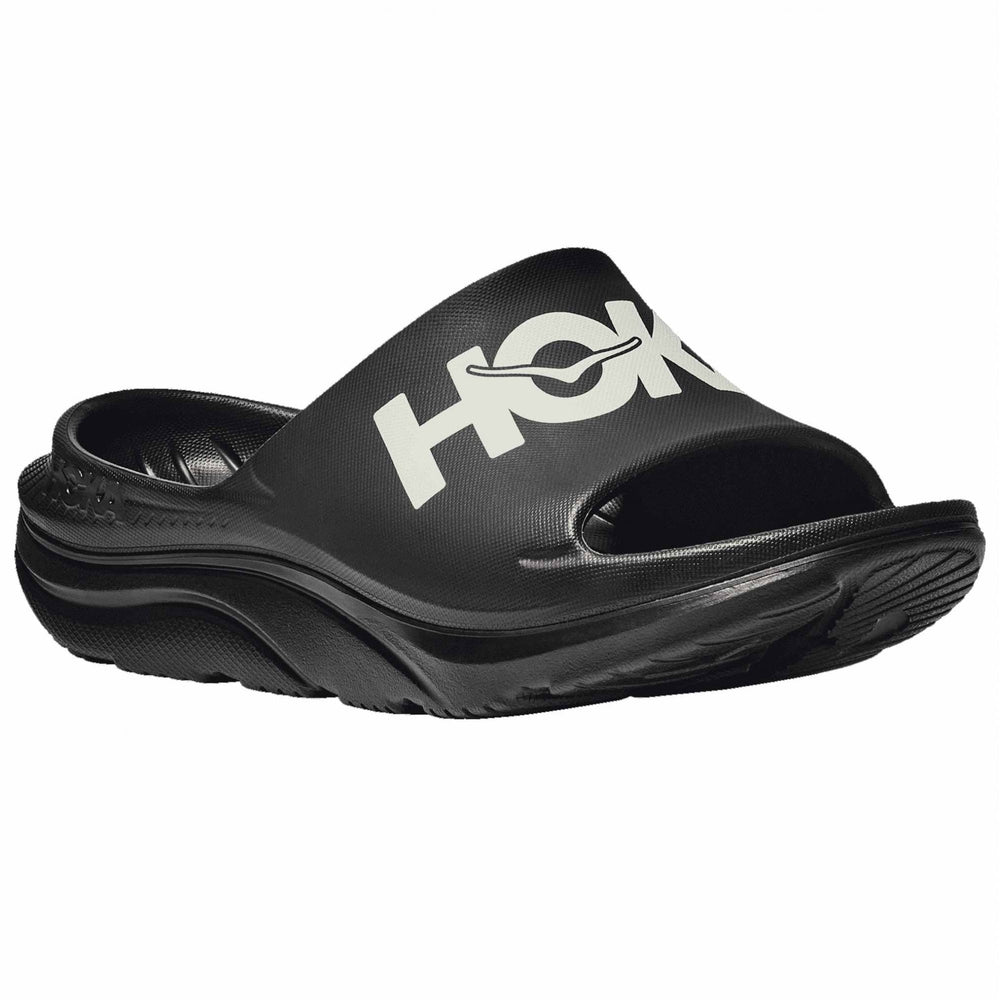 Women's ORA Athletic Sliders Black/White